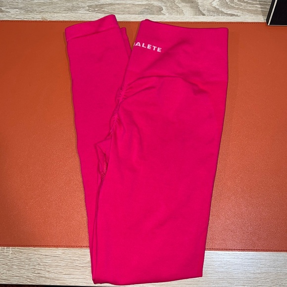 Alphalete Pants - Alphalete Hot Pink Amplify